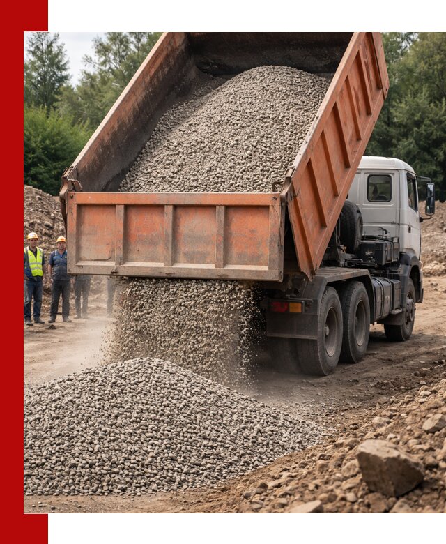 Доставка сыпучих материалов самосвалом в Зиме быстро и надежно