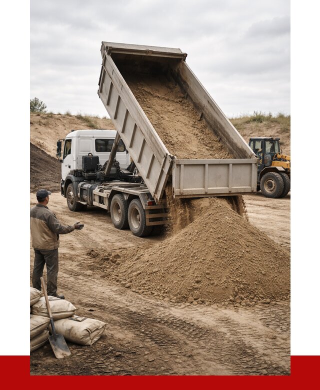 Доставка самосвалом 20 кубов в Зиме от 7671 р. | ПРОНЕРУДЗма