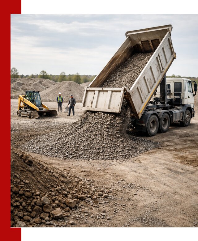 Доставка самосвалом 25 м³ в Зиме быстро и надежно