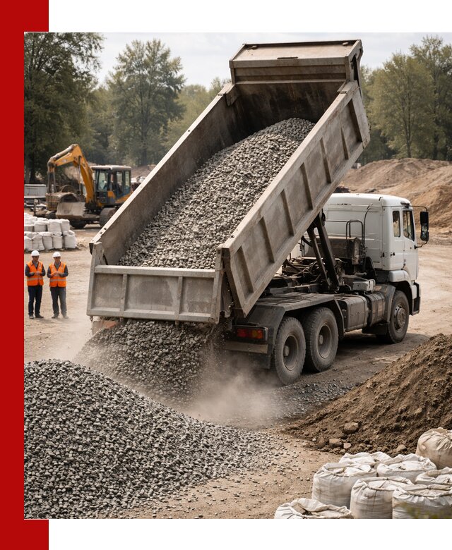 Аренда самосвала в Зиме для доставки сыпучих и нерудных материалов