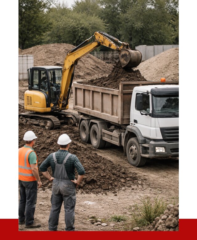 Вывоз грунта в Зиме от 4603 р. самосвалом | ПРОНЕРУДЗма