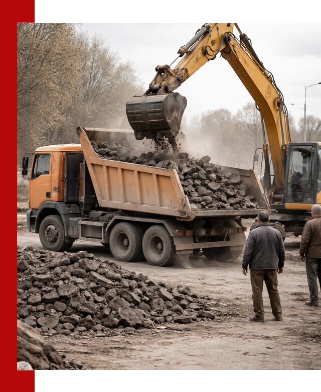 Вывоз асфальта и асфальтового покрытия в Зиме