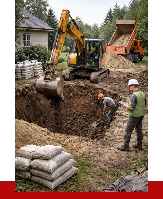 Рытье котлована в Зиме быстро от 4603 р. ПРОНЕРУДЗма