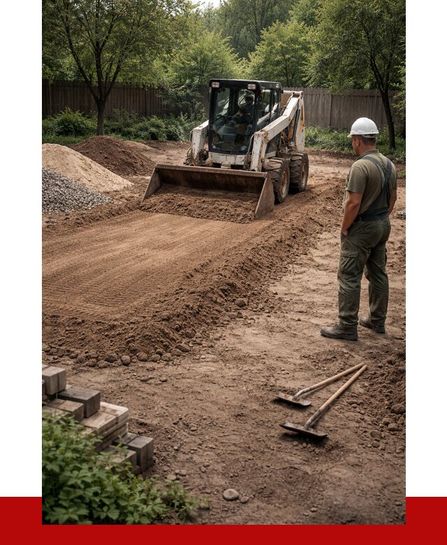 Выравнивание участка под ключ в Зиме от 3580 р. | ПРОНЕРУДЗма