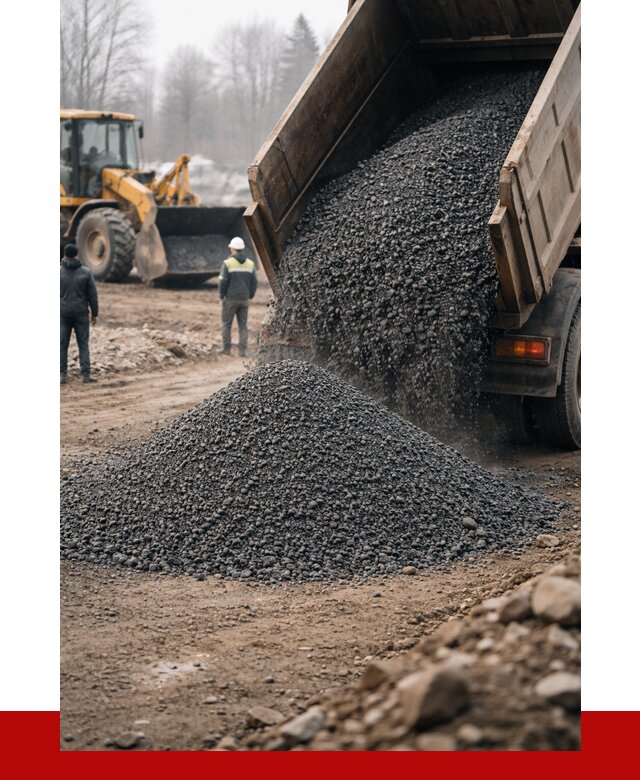 Асфальтовая крошка в Зиме с доставкой от 1841 р. | ПРОНЕРУДЗма