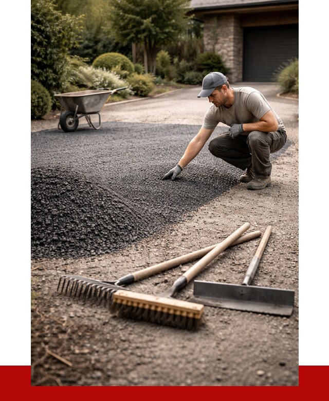 Асфальтовая крошка для двора в Зиме от 4296 р. | ПРОНЕРУДЗма